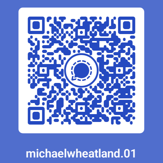 Signal QR code