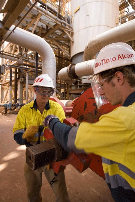 Rio Tinto Alcan Gove refinery expansion