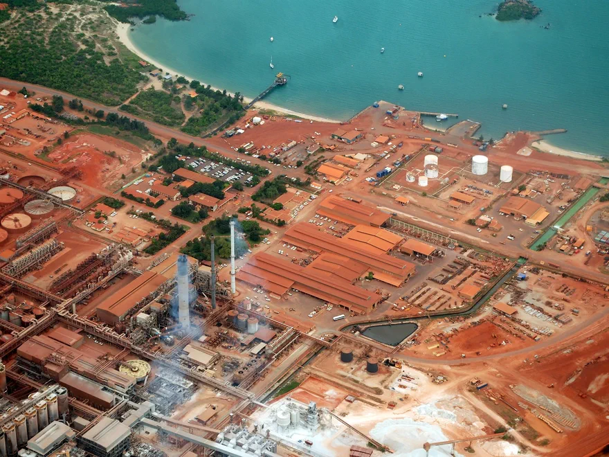 Rio Tinto Gove refinery operations