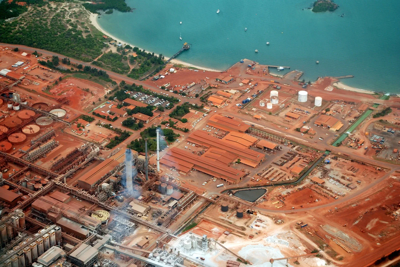 Rio Tinto Gove refinery operations