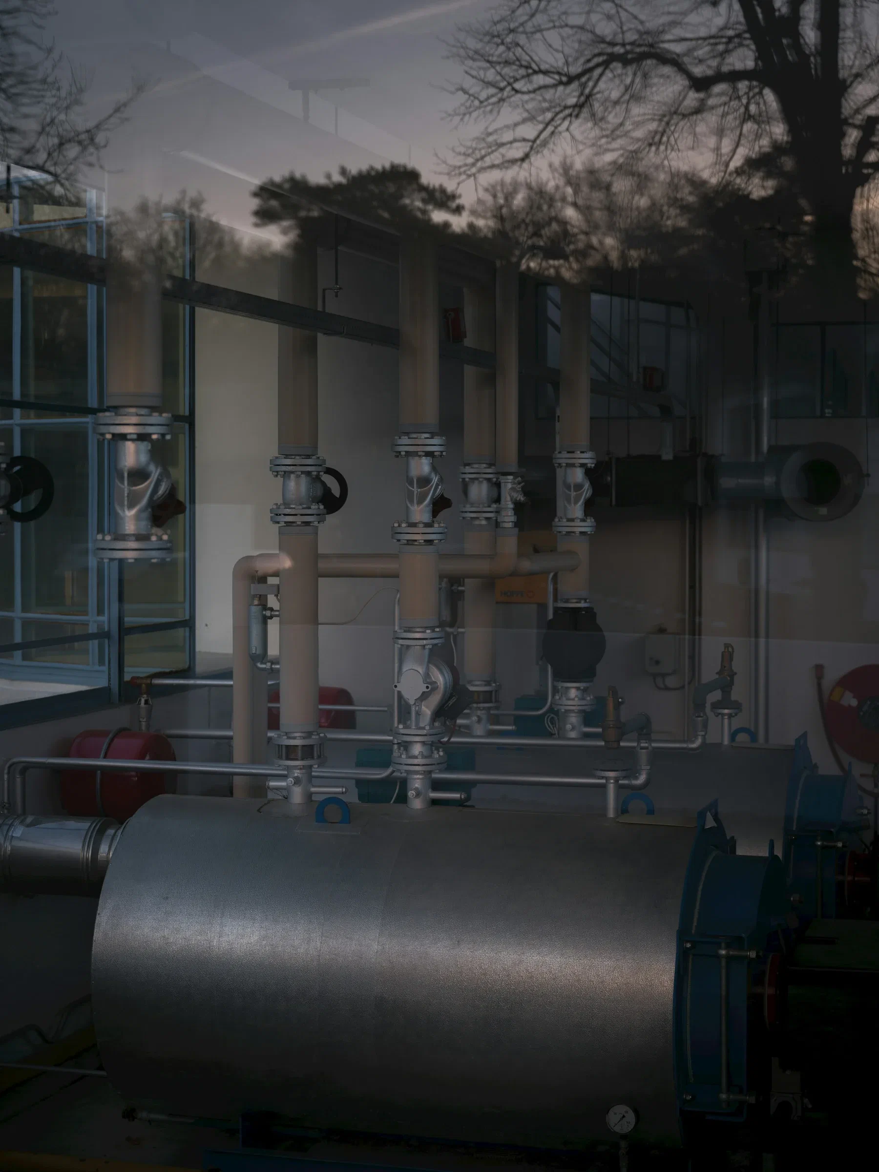Mineral processing plant and industrial infrastructure